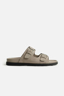OCÉAN SUEDE SANDAL SAND GRAY