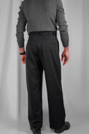 RELAXED FIT PLEATED TROUSERS