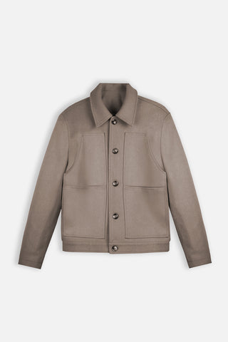 BOXY WOOL BLEND JACKET