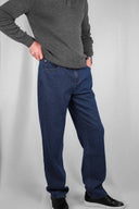 RELAXED FIT DENIM JEANS