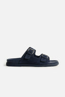 OCÉAN SUEDE SANDAL NAVY BLUE