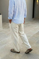 PORTOFINO SUEDE SLIDE LIGHT TAUPE