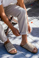 PORTOFINO SUEDE SLIDE