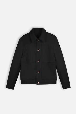 BOXY WOOL BLEND JACKET