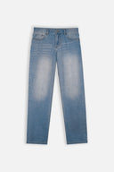 STRAIGHT FIT DENIM JEANS