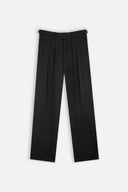RELAXED FIT PLEATED TROUSERS