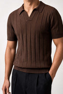 POLO SHIRT BROWN