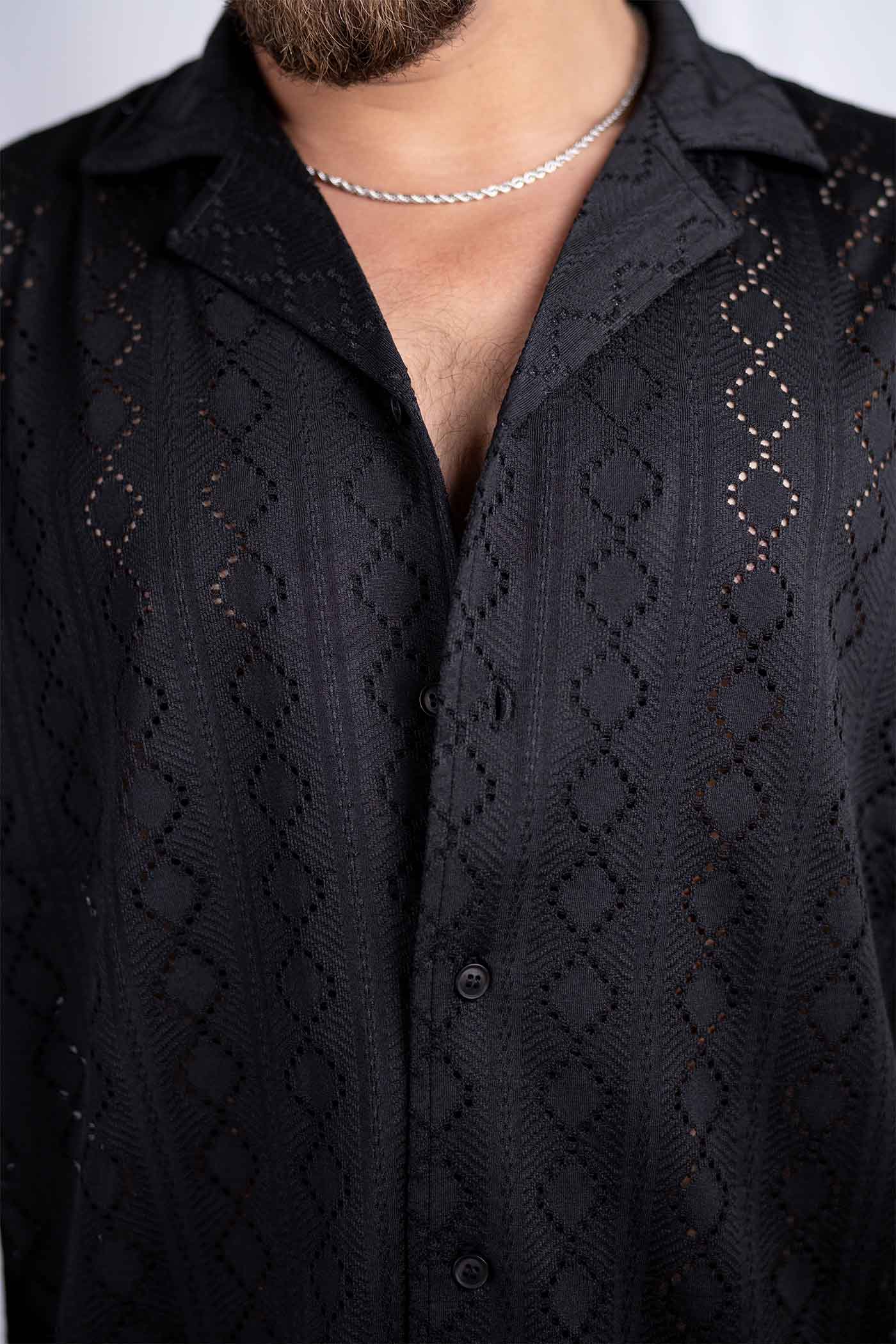 JACQUARD SHORT SLEEVE SHIRT – Dèlency