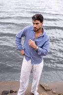 LONG SLEEVE LINEN SHIRT