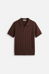 POLO SHIRT BROWN