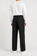 DOUBLE PLEAT REGULAR FIT TROUSERS