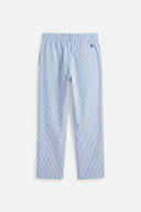 RELAXED SEERSUCKER TROUSERS