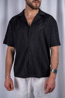 JACQUARD SHORT SLEEVE SHIRT